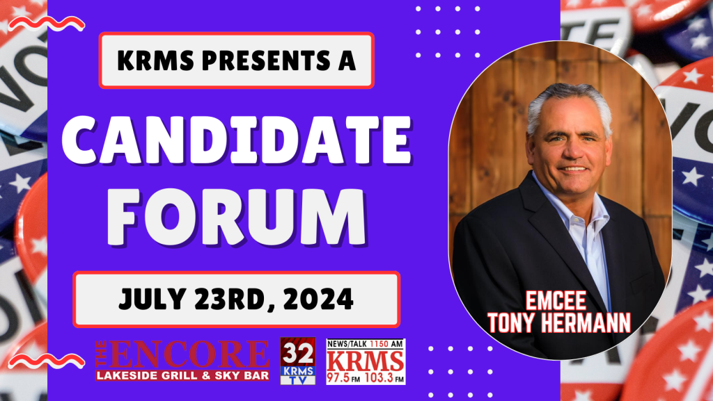 Lake Area Candidates Forum Set For July 23rd On KRMS Radio And TV
