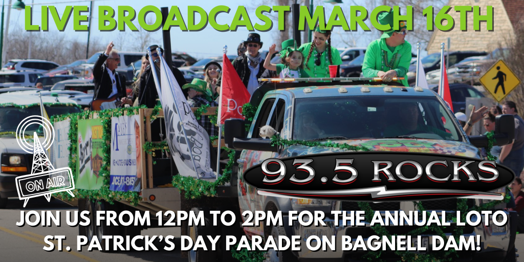 935 ROCKS To Broadcast Live At Annual St. Patty's Parade!
