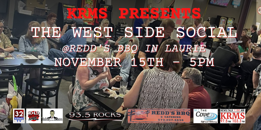 935 ROCKS West Side Social At Redd's BBQ Set For Wednesday November 15th!